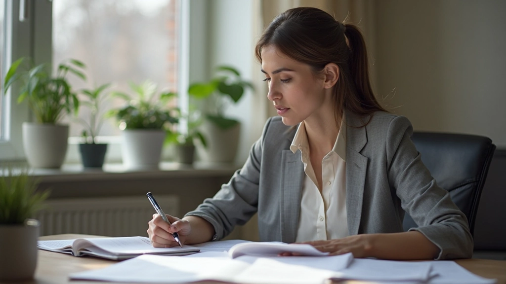 Профессиональное фото человека, обучающегося онлайн с сертификатом на столе